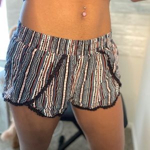 Flossy colorful shorts